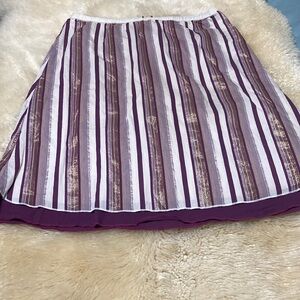 Old navy purple metallic skirt size m